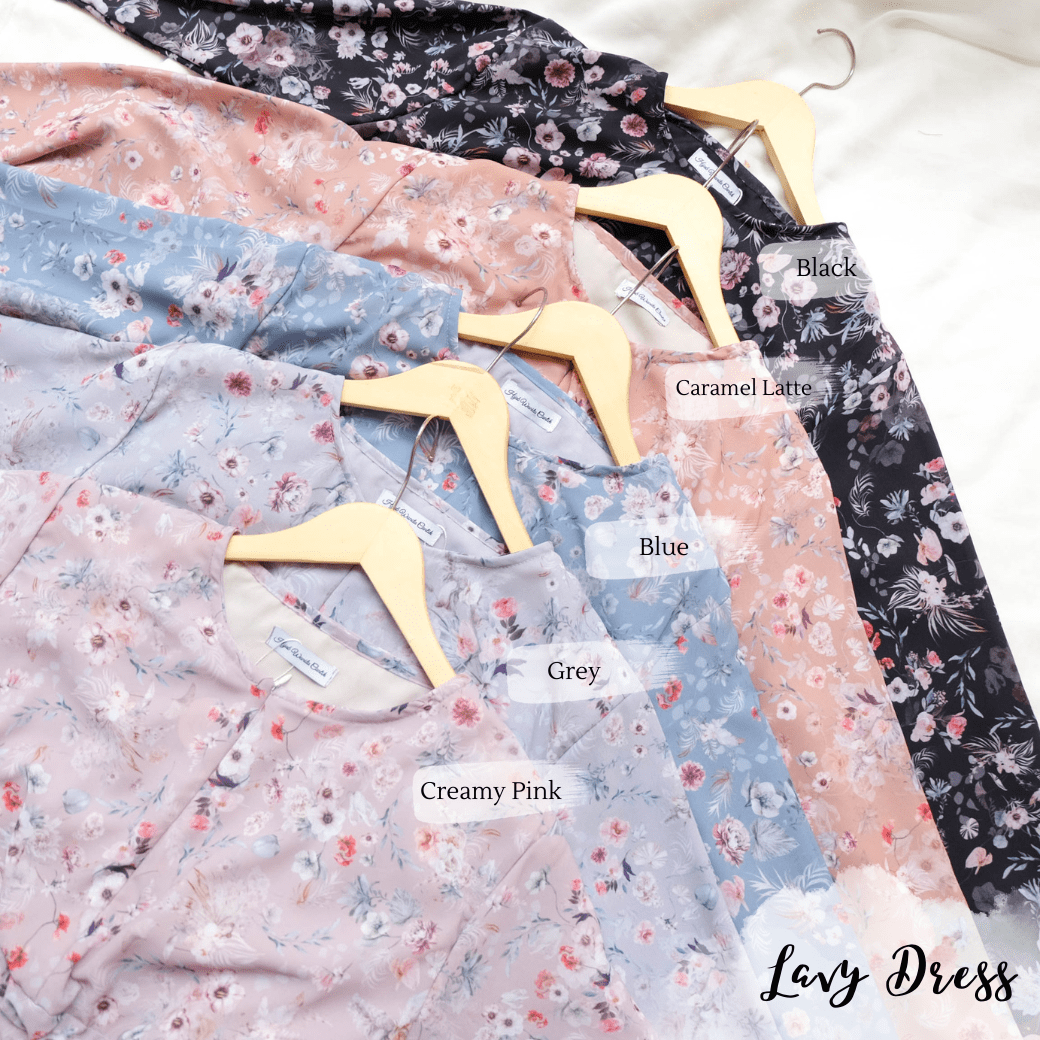 Lavy Dress - DL17.4 Caramel Latte