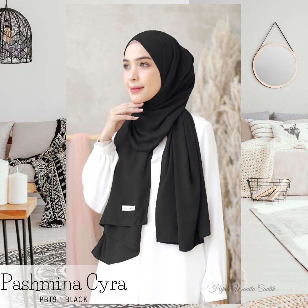 Pashmina Cyra - PBT9.1 Black