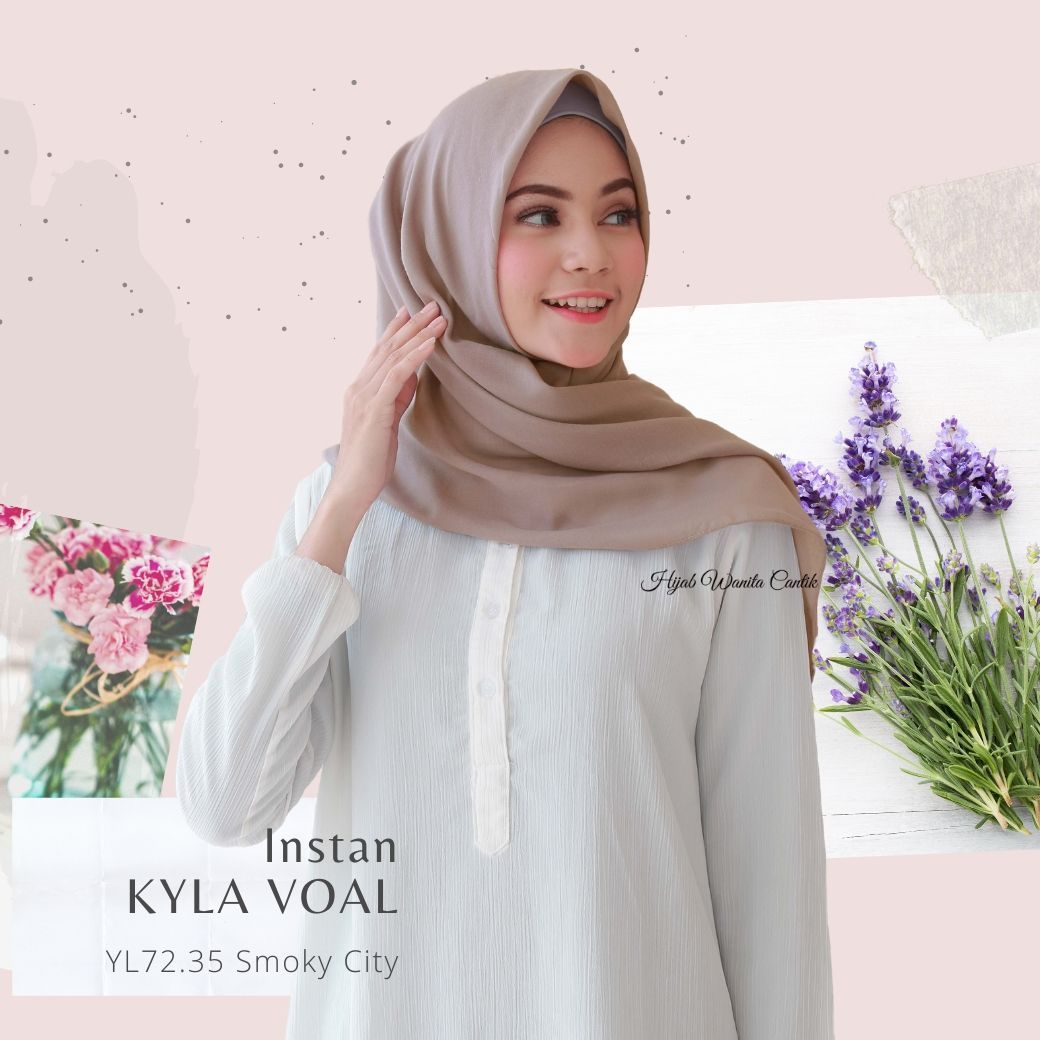 Instan Kyla Voal - YL72.35 Smoky City