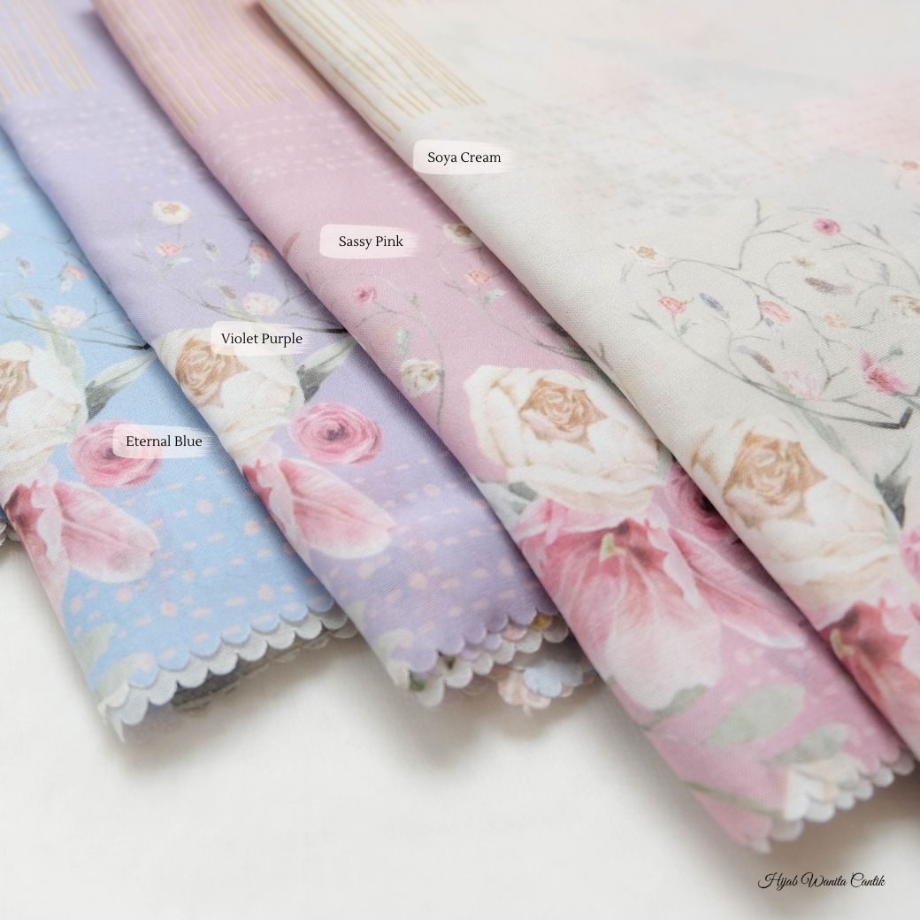 Florence - Scarf Square British Voal - Sassy Pink - FL24.8
