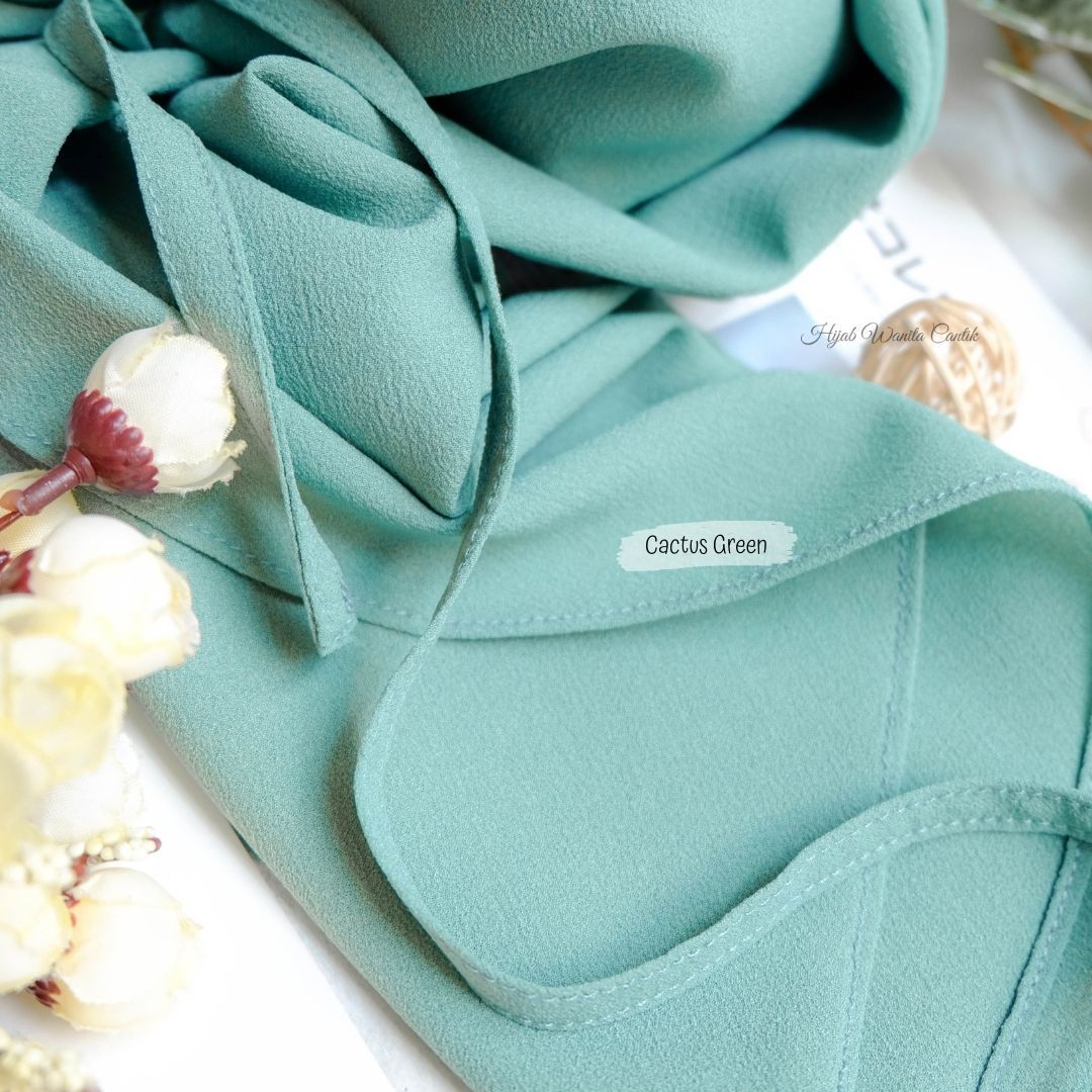 Hijab Instan Baiti Bergo - TY11.21 Cactus Green
