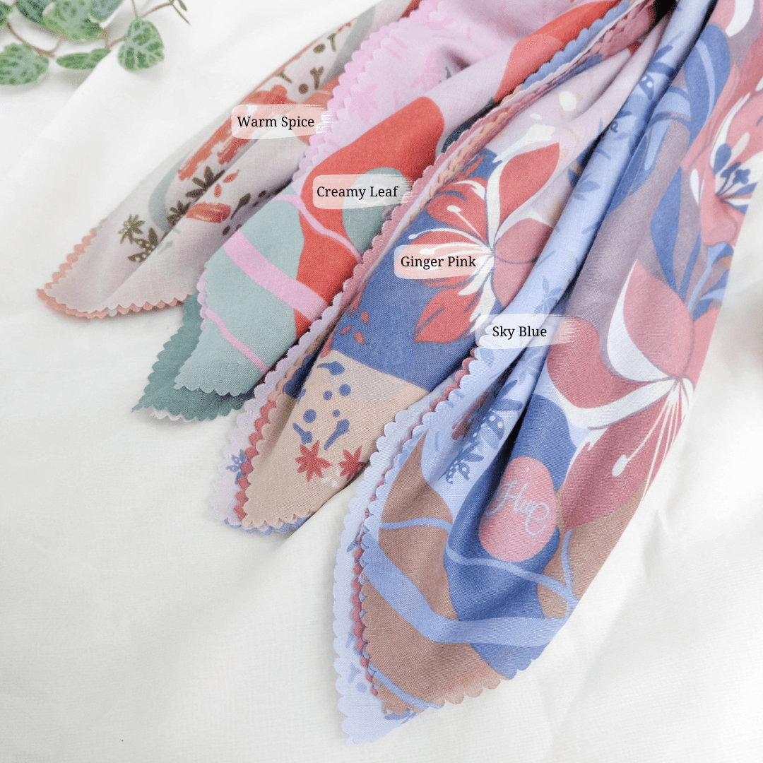 Cinnamon Scarf - CN18.1 Sky Blue