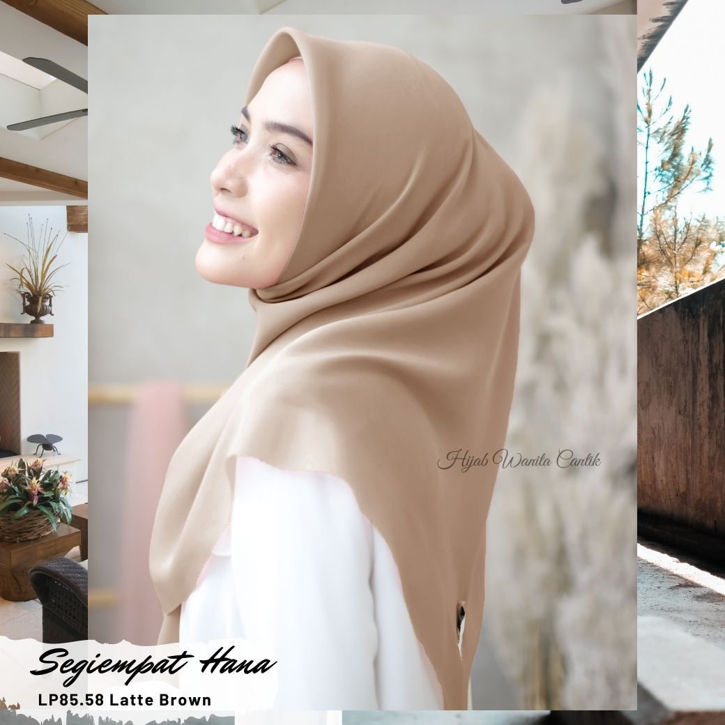 Segiempat Hana - LP85.58 Latte Brown