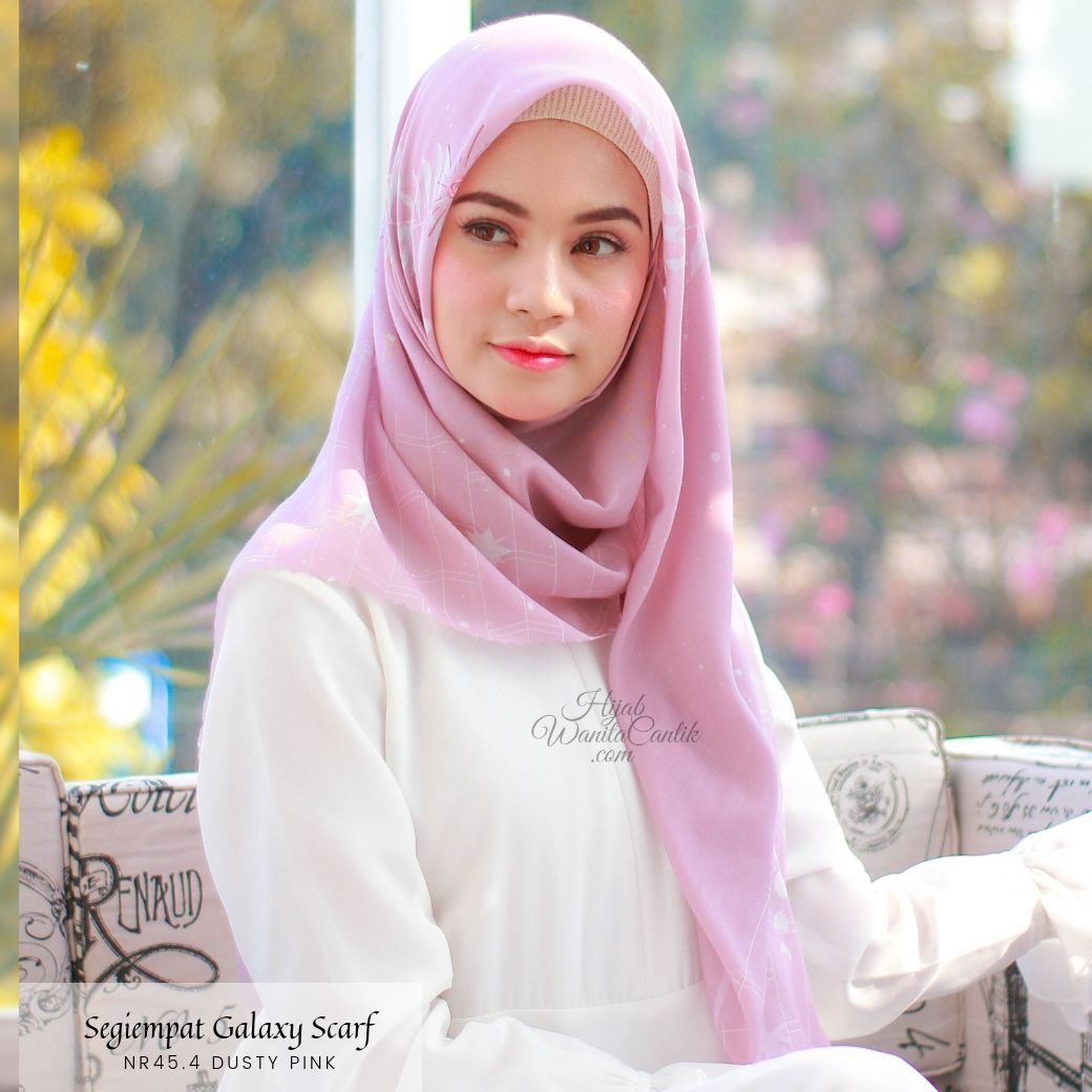 Segiempat Galaxy Scarf - NR45.4 Dusty pink