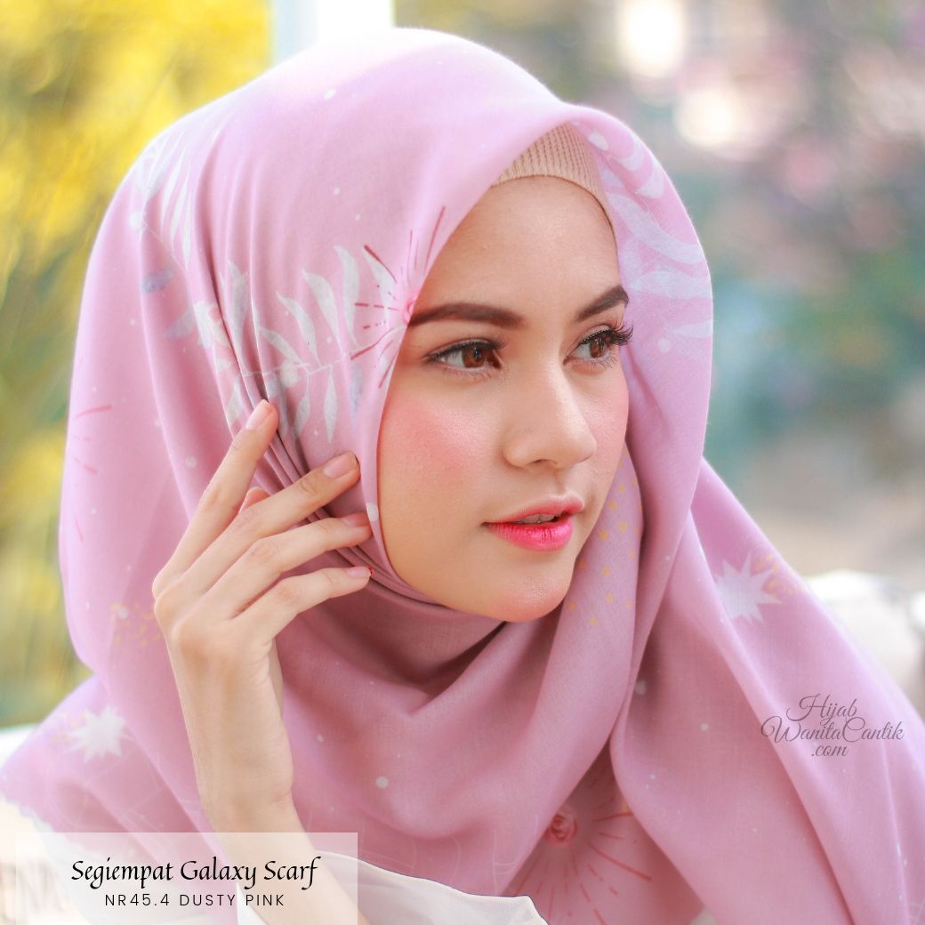Segiempat Galaxy Scarf - NR45.4 Dusty pink