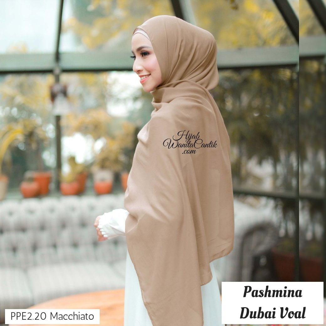 Dubai Voal Pashmina - PPE2.20 Macchiato