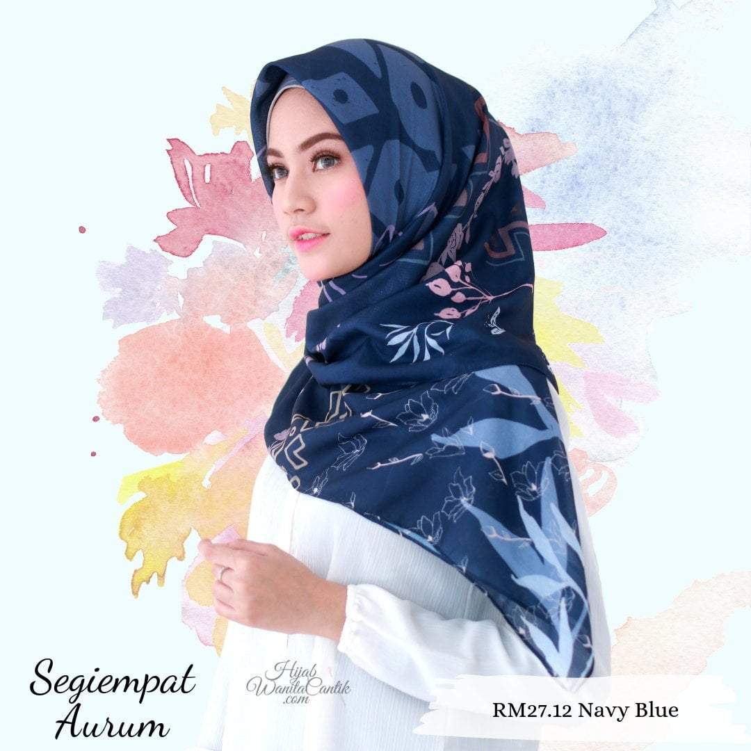 Segiempat Aurum - RM27.12 Navy Blue