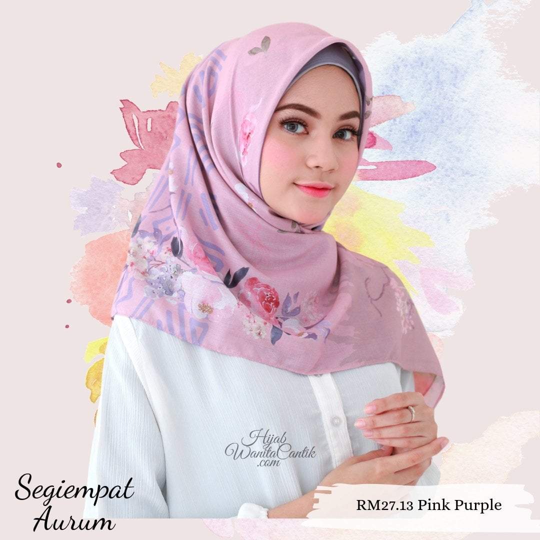 Segiempat Aurum - RM27.13 Pink Purple