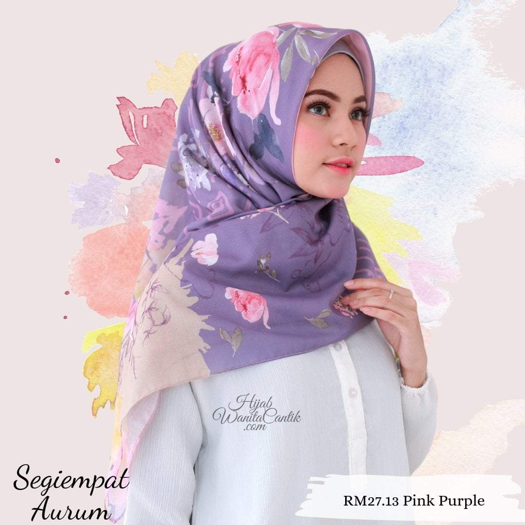Segiempat Aurum - RM27.13 Pink Purple