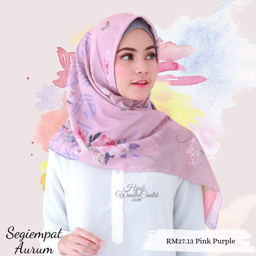 Segiempat Aurum - RM27.13 Pink Purple