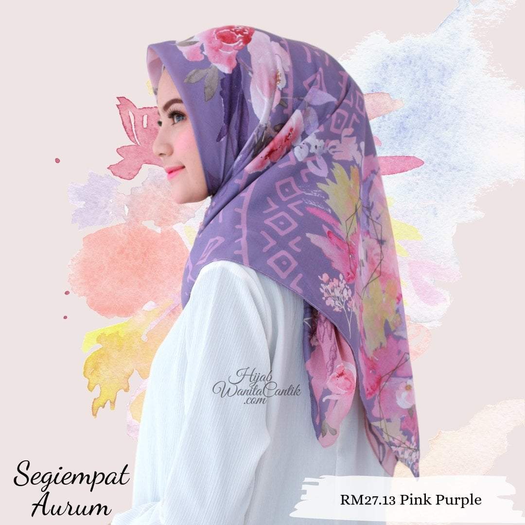 Segiempat Aurum - RM27.13 Pink Purple