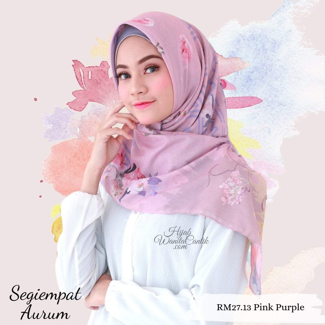 Segiempat Aurum - RM27.13 Pink Purple