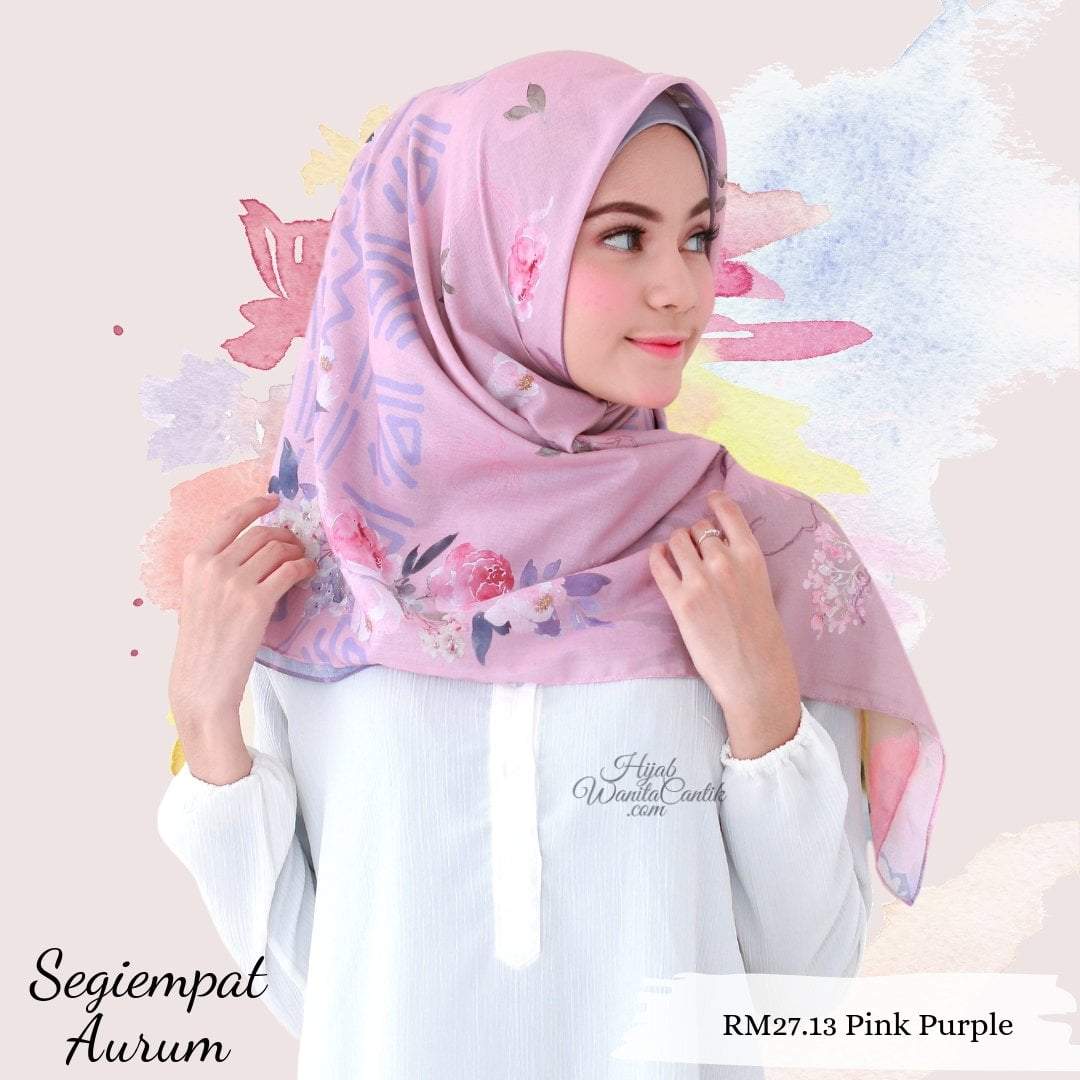 Segiempat Aurum - RM27.13 Pink Purple