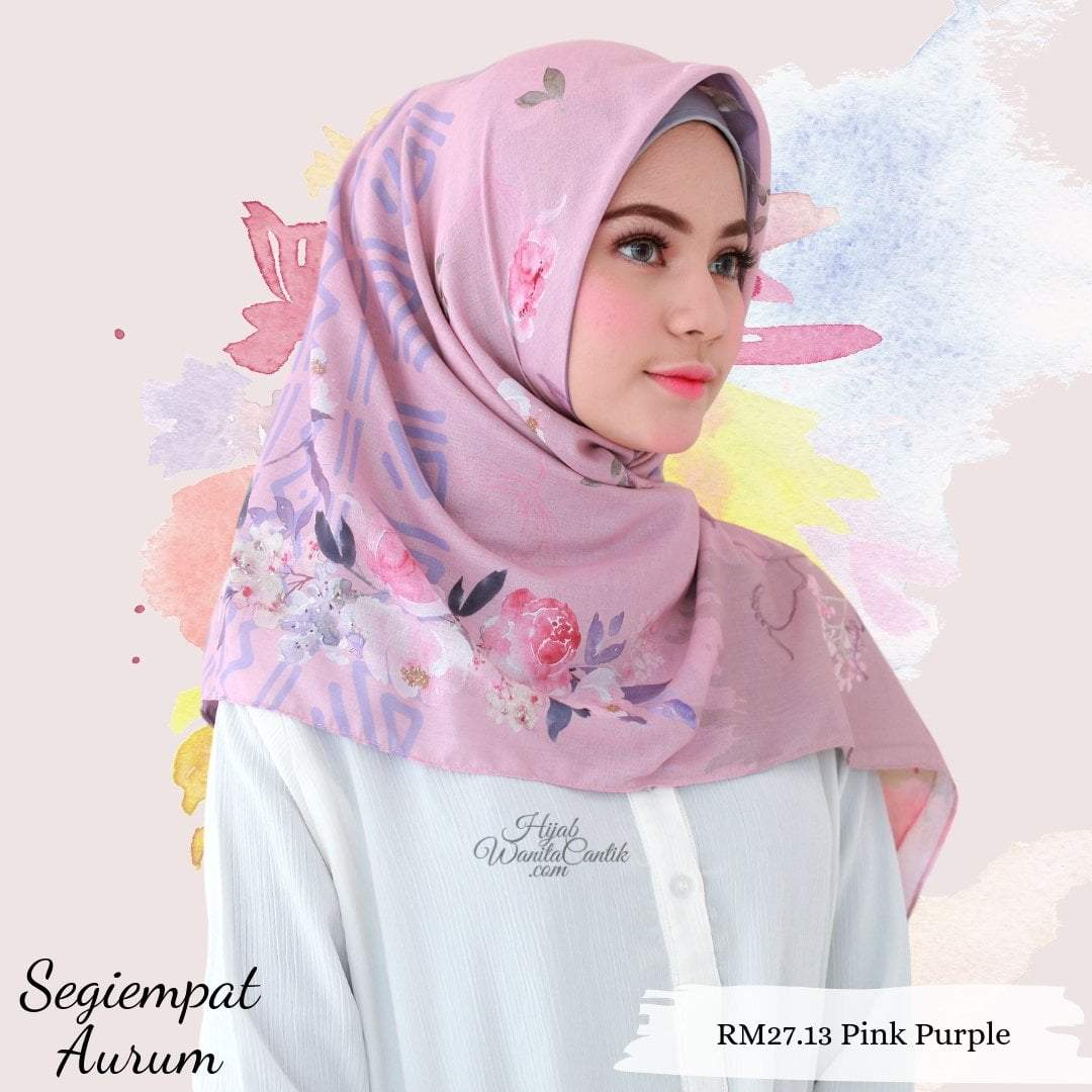Segiempat Aurum - RM27.13 Pink Purple