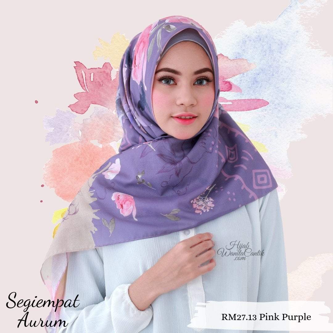 Segiempat Aurum - RM27.13 Pink Purple