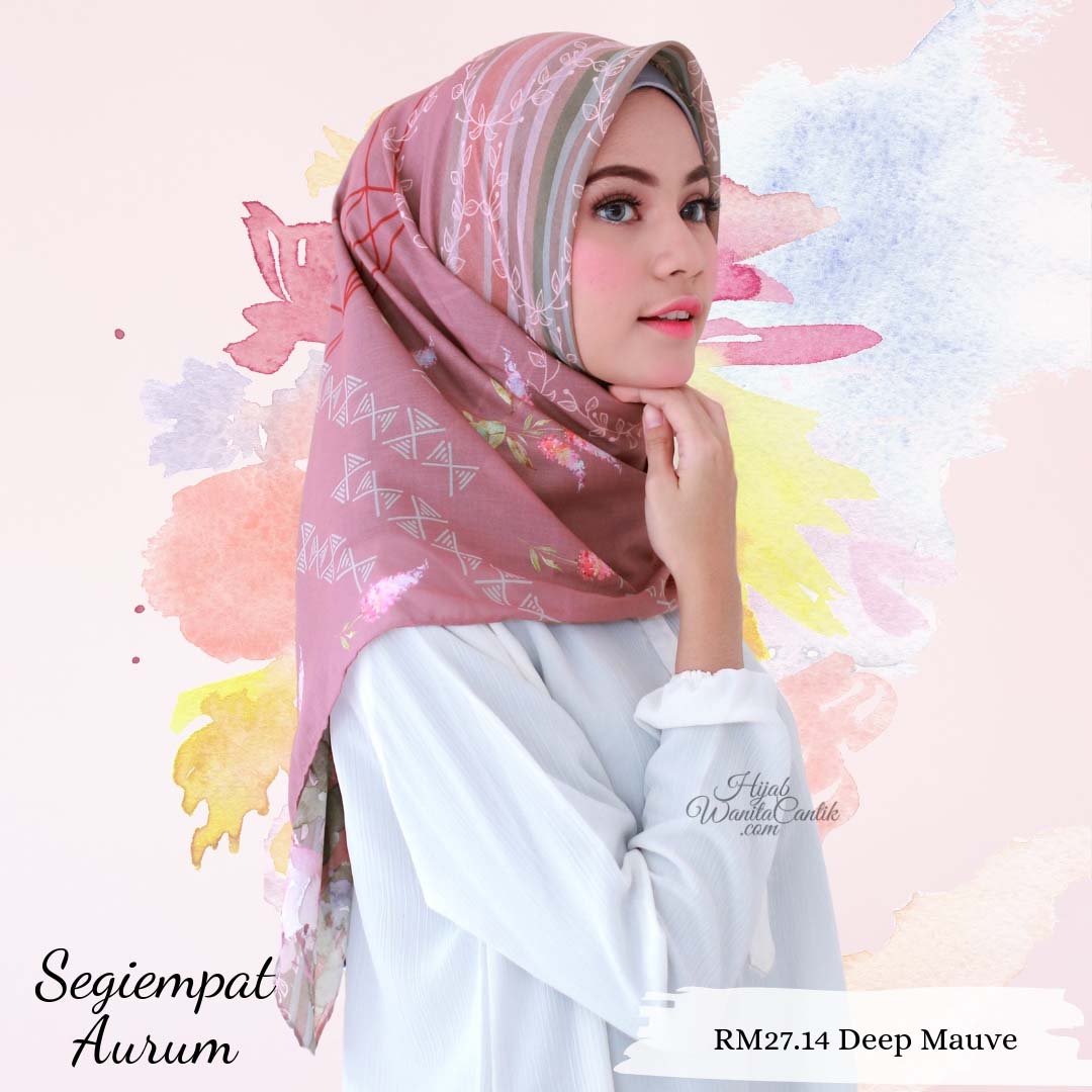 Segiempat Aurum - RM27.14 Deep Mauve