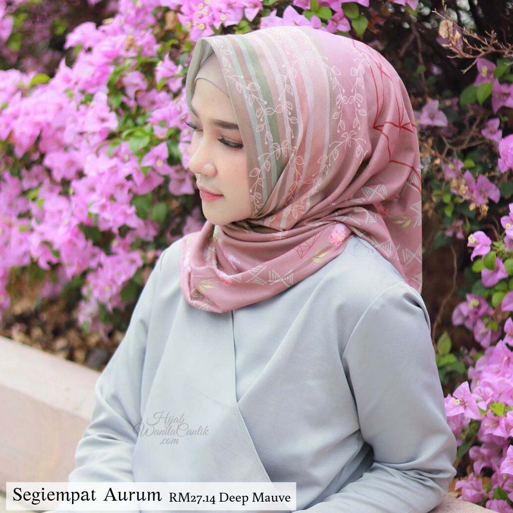 Segiempat Aurum - RM27.14 Deep Mauve