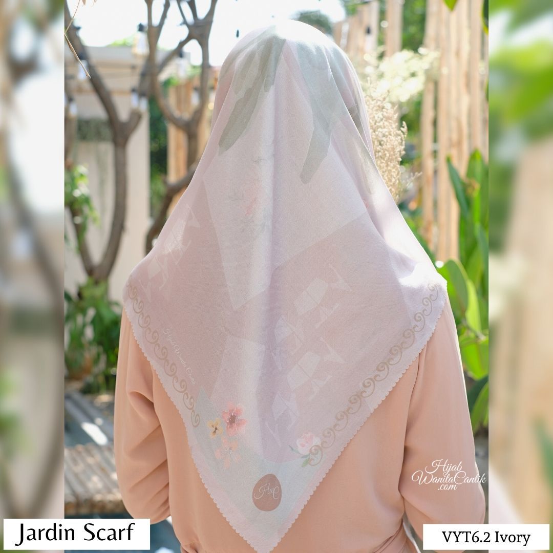 Jardin Scarf - VYT6.2 Ivory
