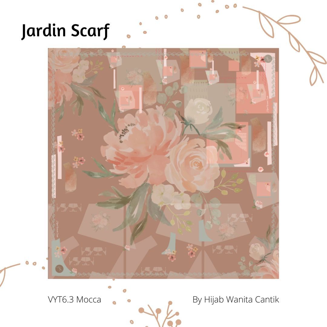 Jardin Scarf - VYT6.3 Mocca
