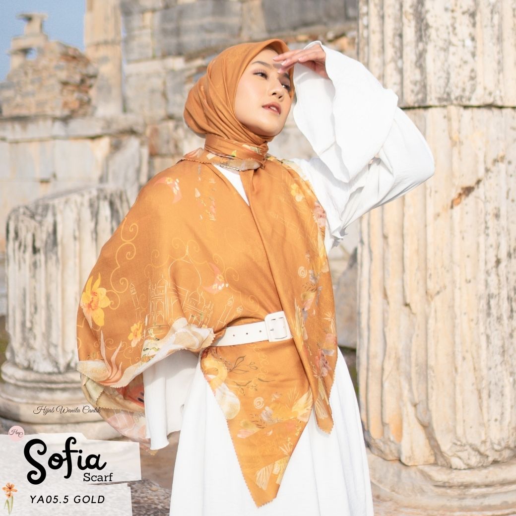 Sofia Scarf - YA05.5 Gold