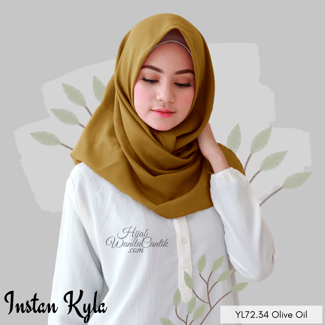 Instan Kyla Voal - YL72.34 Olive Oil