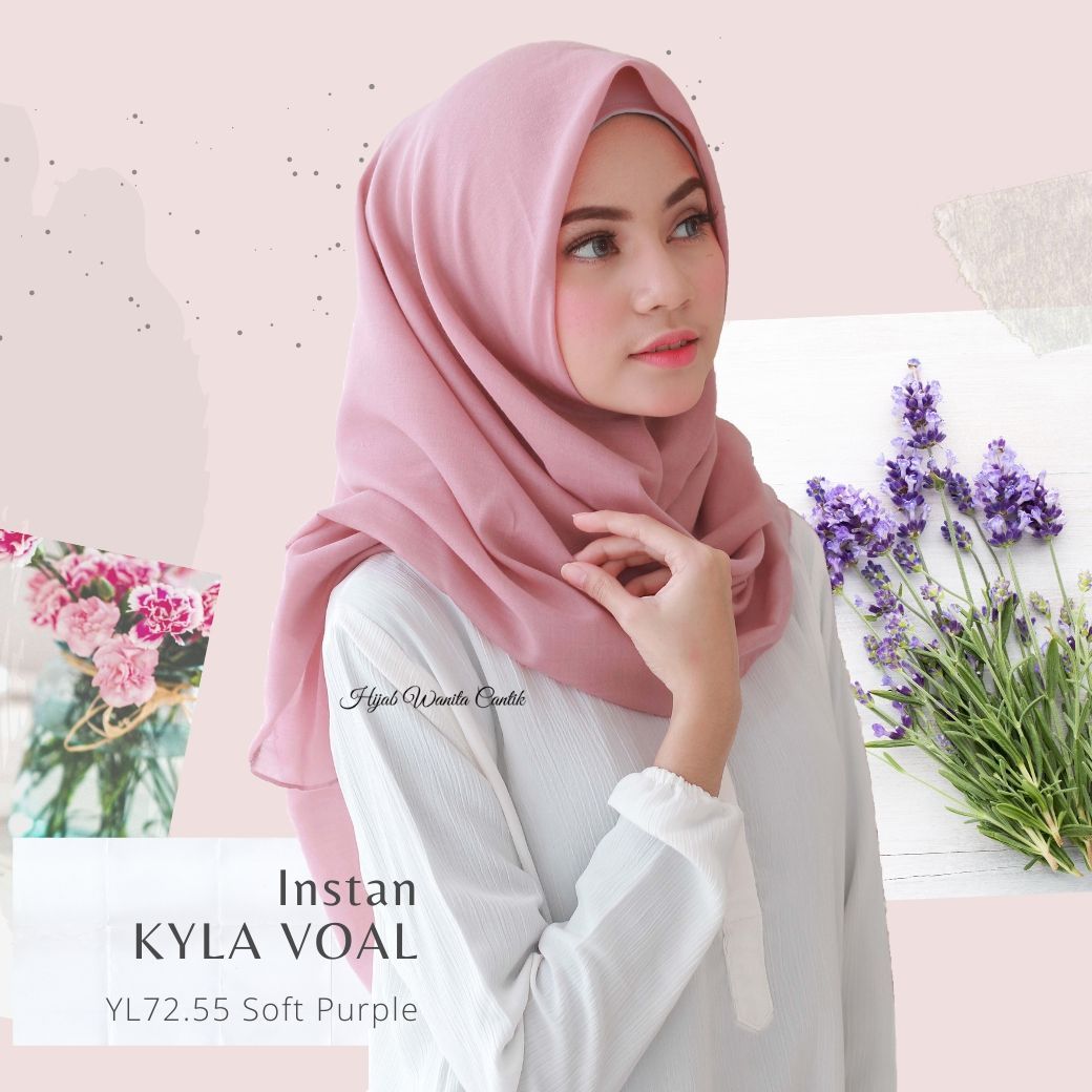 Instan Kyla Voal - YL72.55 Soft Purple