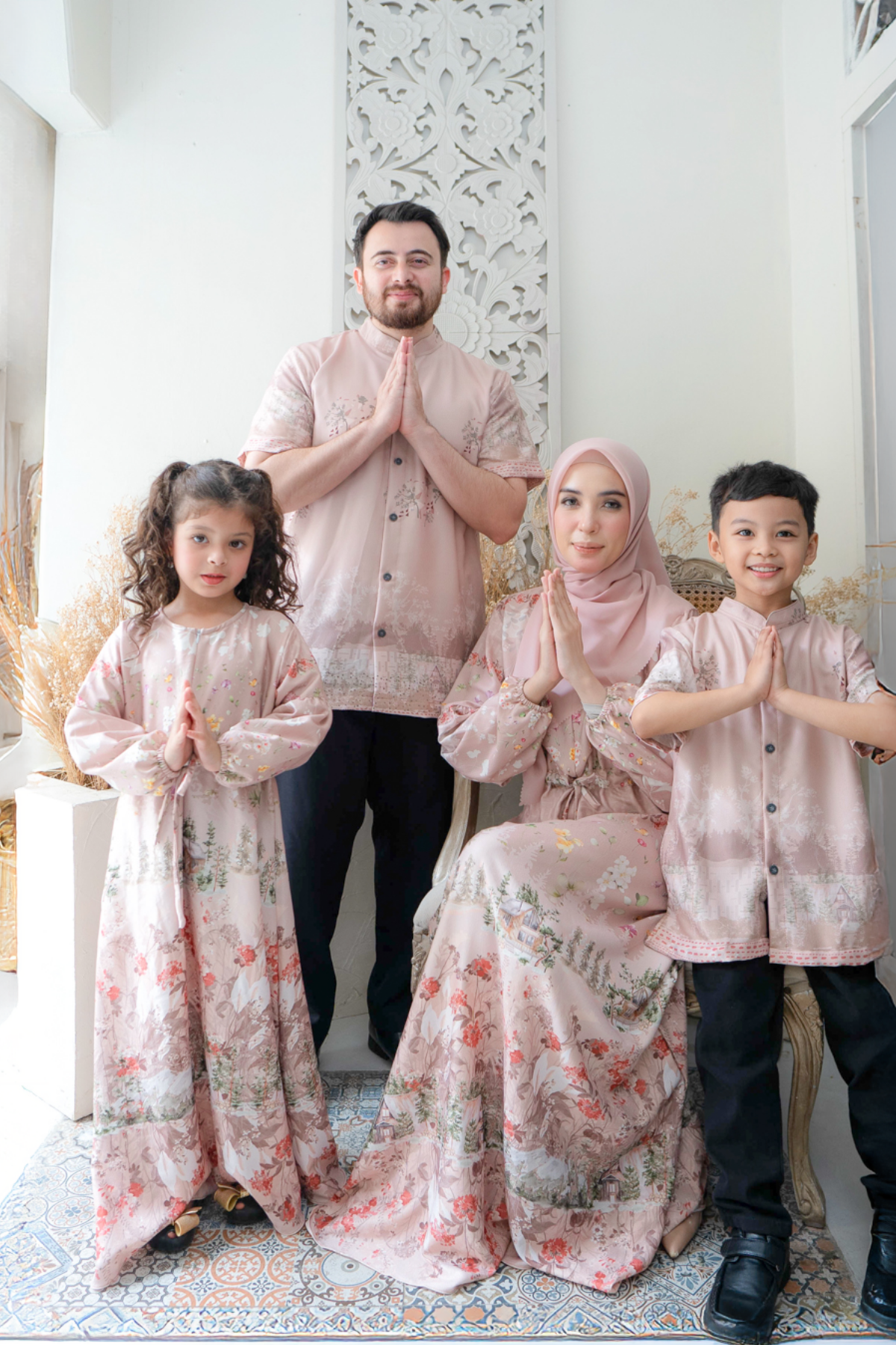 FAMILY SET RAYA COLLECTION 2025 - RIUH KOTA, RUMAH SENJA, WANA SERIES