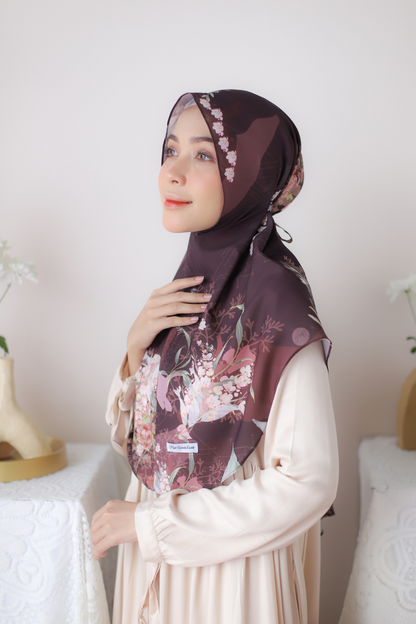 [ BUY 3 GET 1 FREE ] Fresia - Instan Baiti - Maroon - BM45.27