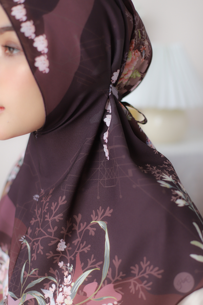 [ BUY 3 GET 1 FREE ] Fresia - Instan Baiti - Maroon - BM45.27