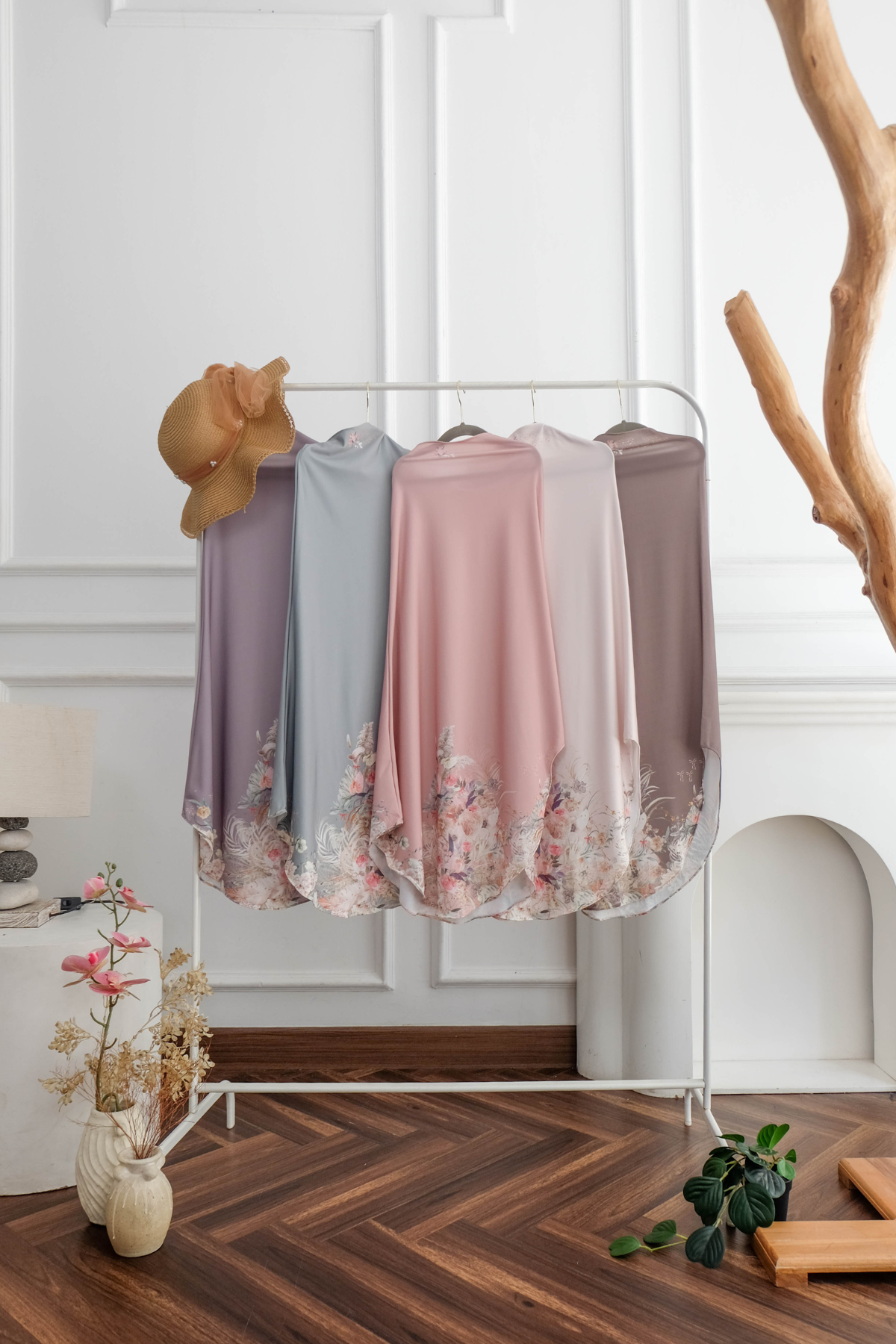 [ BUY 3 GET 1 FREE HIJAB ] Runa Emily - RE46.10 Cream