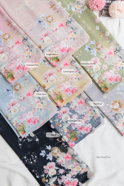 Florence - Pashmina Premium Ceruti - Black - PM11.82