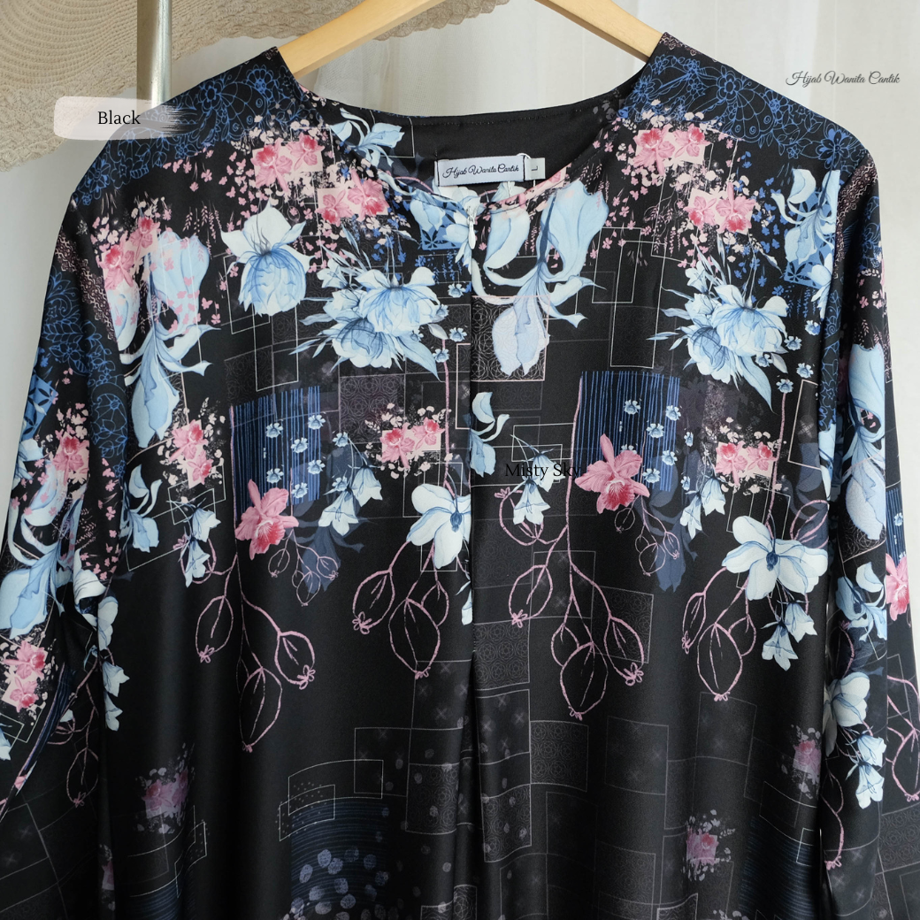 Orchid Dress - Black