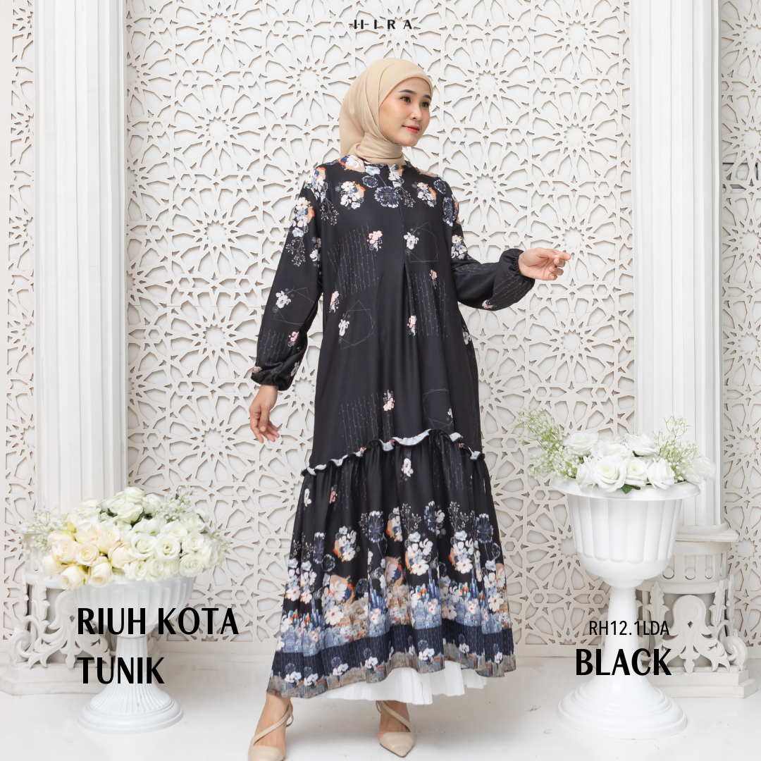 [DISKON AMBYAR] PART II Last Stock HIRA - Dress Hijabwanitacantik | Dress Printing Exclusive | Gamis Pakaian Muslim | Sarimbit -Gamis Baju Koko