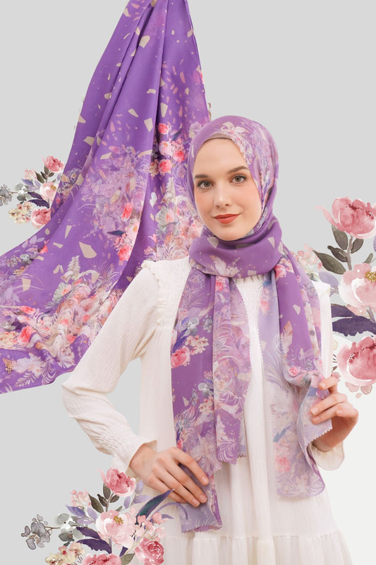 Pashmina Emily Cerutti - POM9.6 Mauve