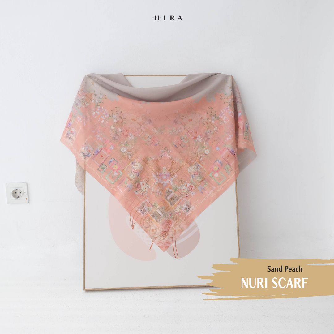 Nuri Scarf - NU33.7 NY33.7 NH33.7 Sand Peach