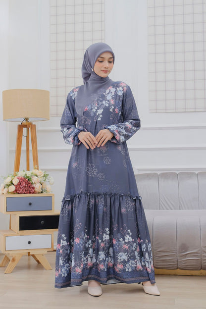 [CLEARANCE SALE] Orchid Dress - ORD1.2 Denim Grey