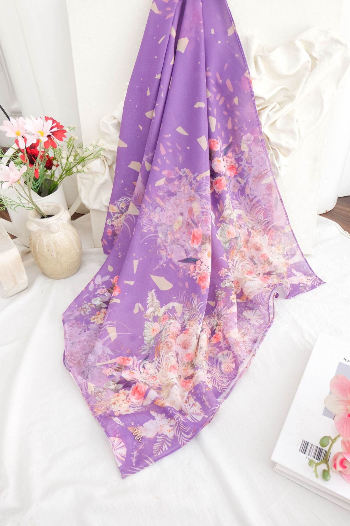 Pashmina Emily Cerutti - POM9.6 Mauve