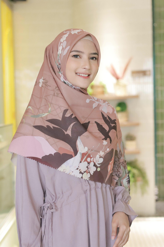 Fresia Scarf JUMBO - FJ52.4 Woody