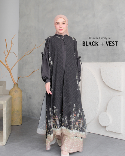 Jasmine Family Set - Dress | Vest | One Set | Tunik