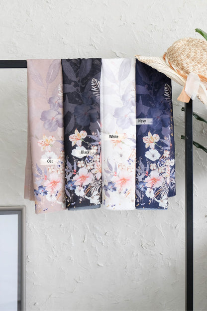 Leaf Mirea Scarf - LF29.2 LL29.2 LB29.2 Navy