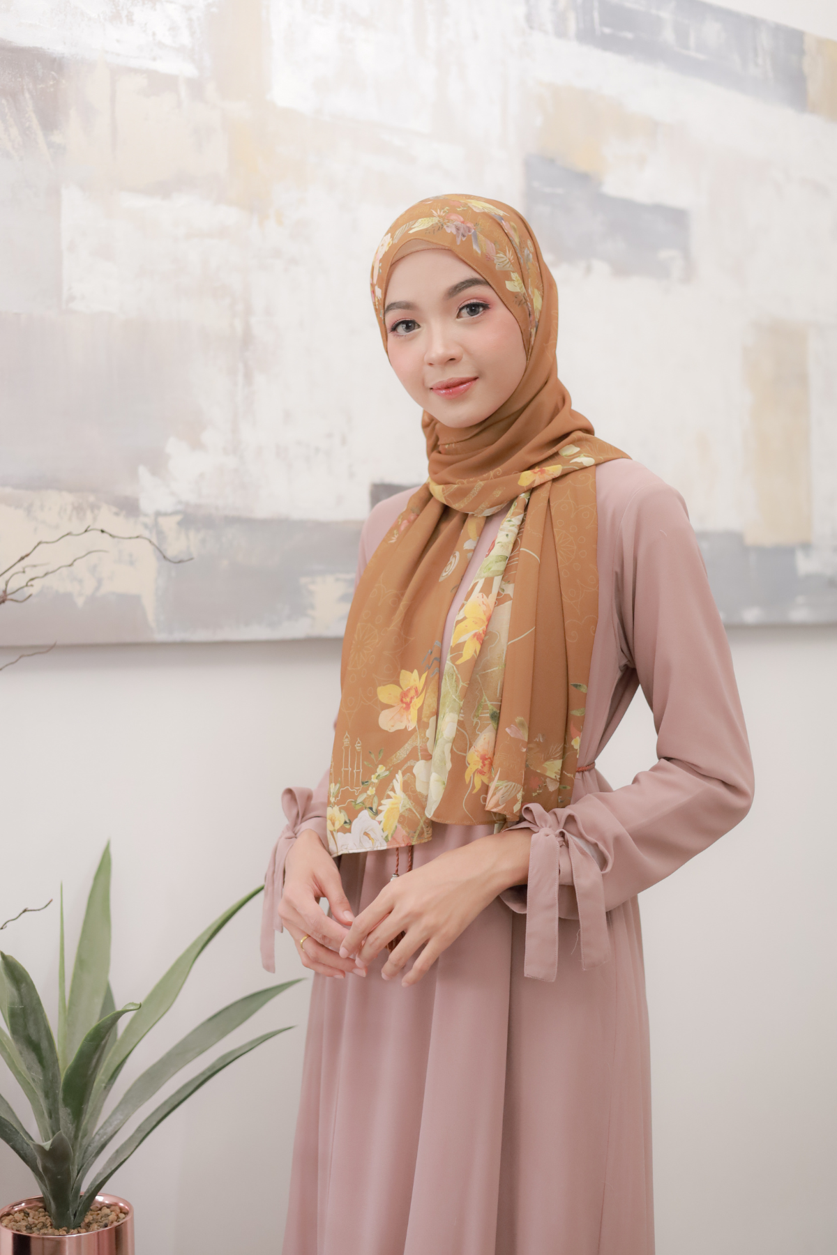 Sofia - Pashmina Premium Ceruti - Gold - PM11.69