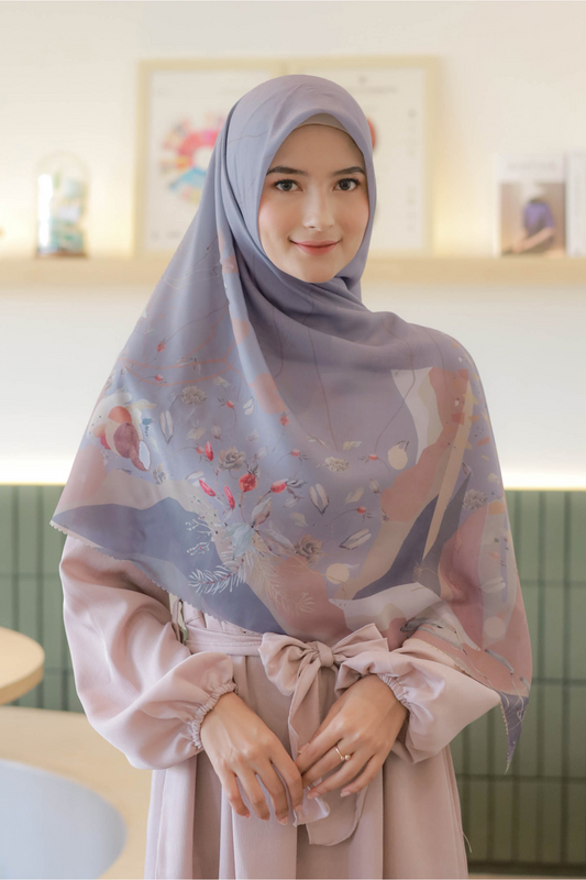 [ BUY 3 GET 1 FREE HIJAB ] Coconut Scarf Jumbo - JS93.3 Grey