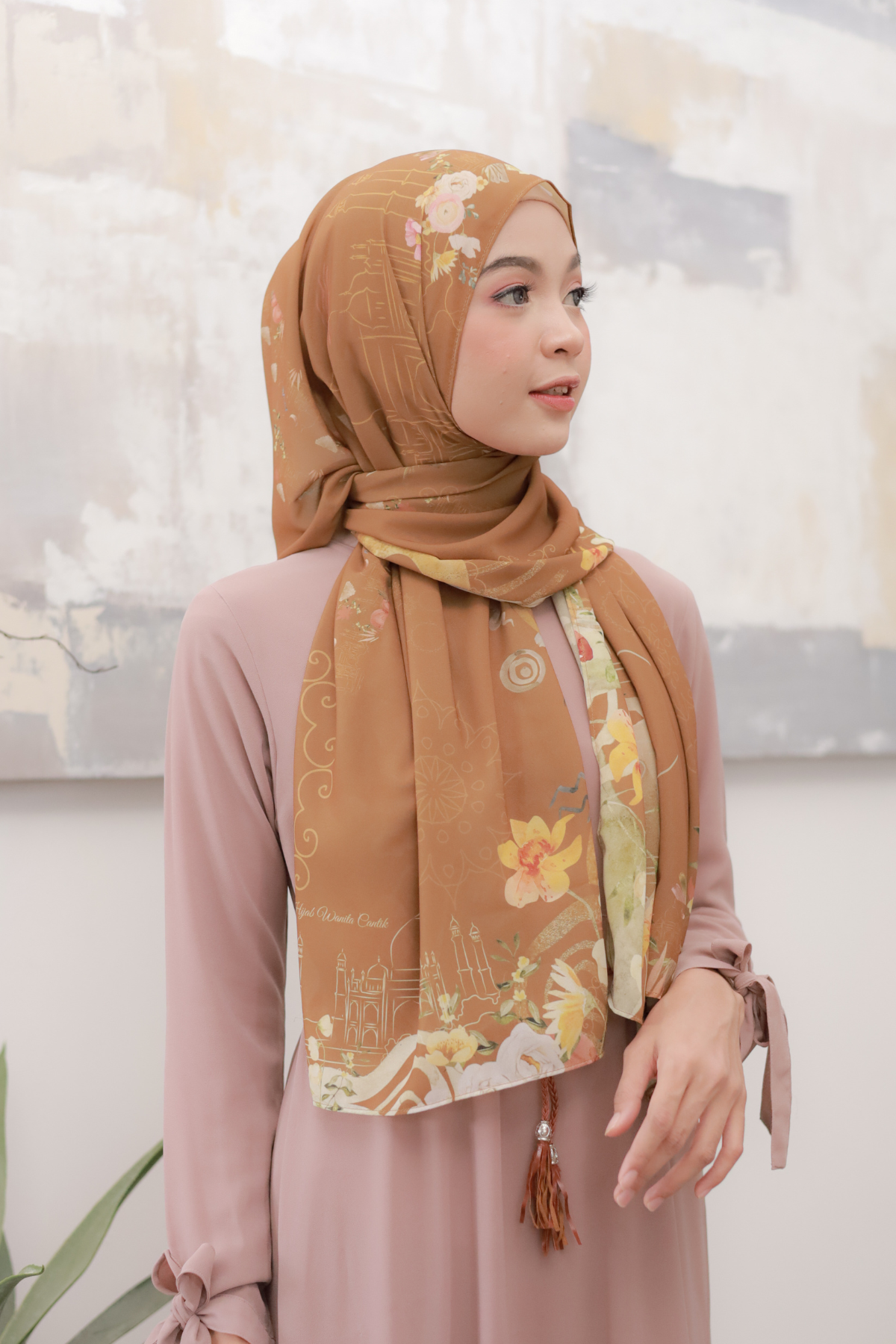 Sofia - Pashmina Premium Ceruti - Gold - PM11.69