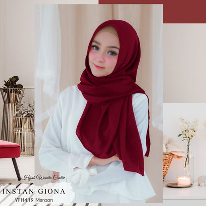 [DISKON AMBYAR] Last Stock Scarf Motif Hijabwanitacantik Series Hijab Kerudung Printing Motif