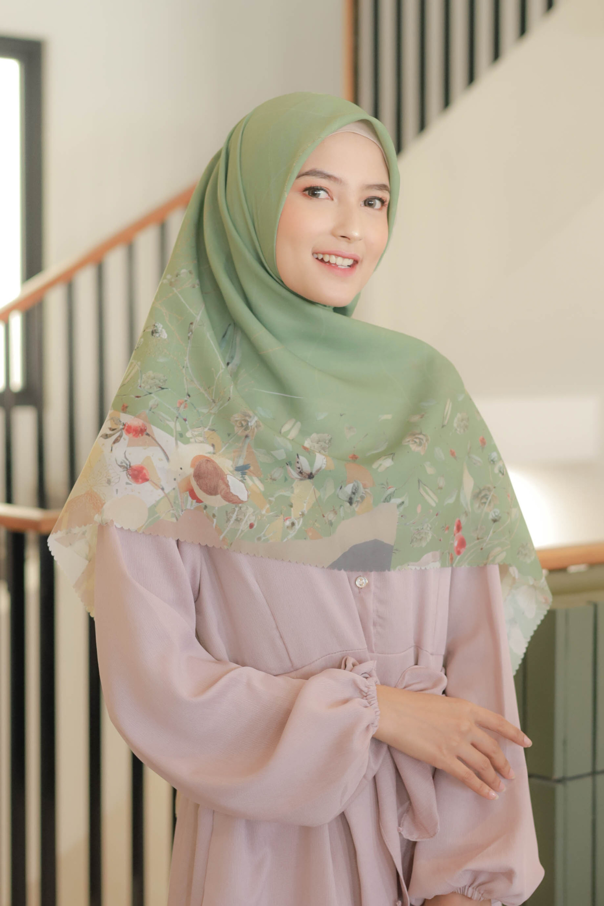 [ BUY 3 GET 1 FREE HIJAB ] Coconut Scarf Jumbo - JS93.9 Frosty Sage