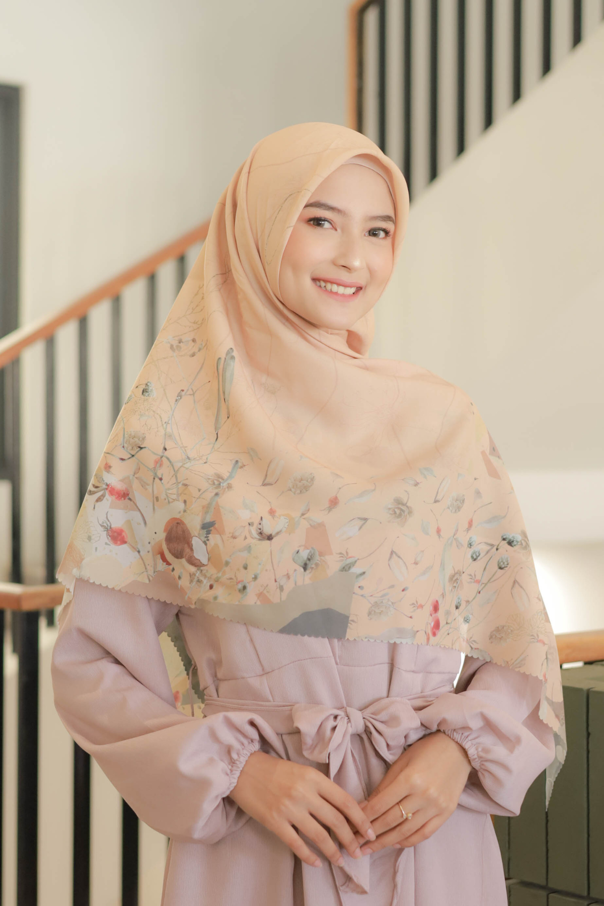 Coconut Scarf Jumbo - JS93.12 Tropical Peach