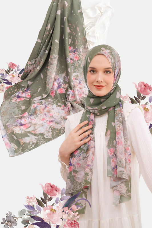 Pashmina Emily Cerutti - POM9.8 Olive