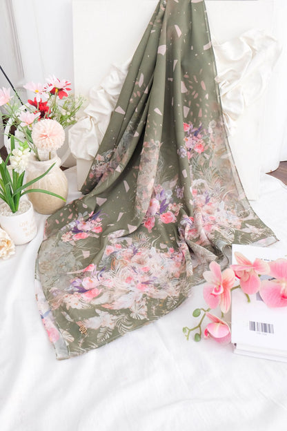 Pashmina Emily Cerutti - POM9.8 Olive