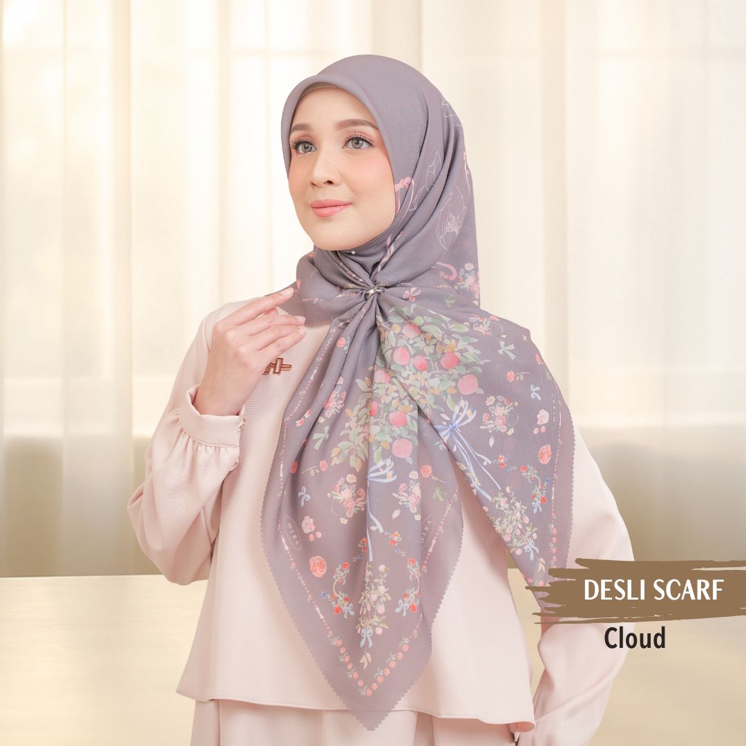 Desly Scarf - DP32.1 DV32.1 DJ32.1 Cloud