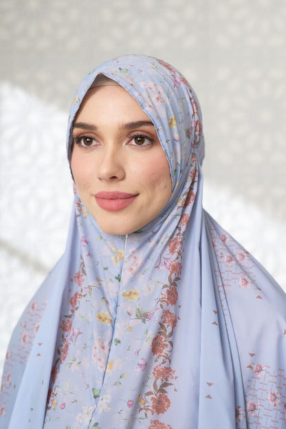 Mukena Willow | Travel Prayer Set - WL03.4 Grey